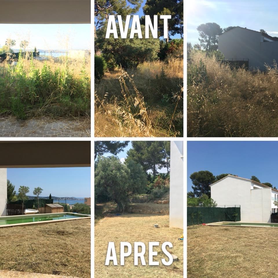 Entreprise de jardinage Bandol remise en état jardin