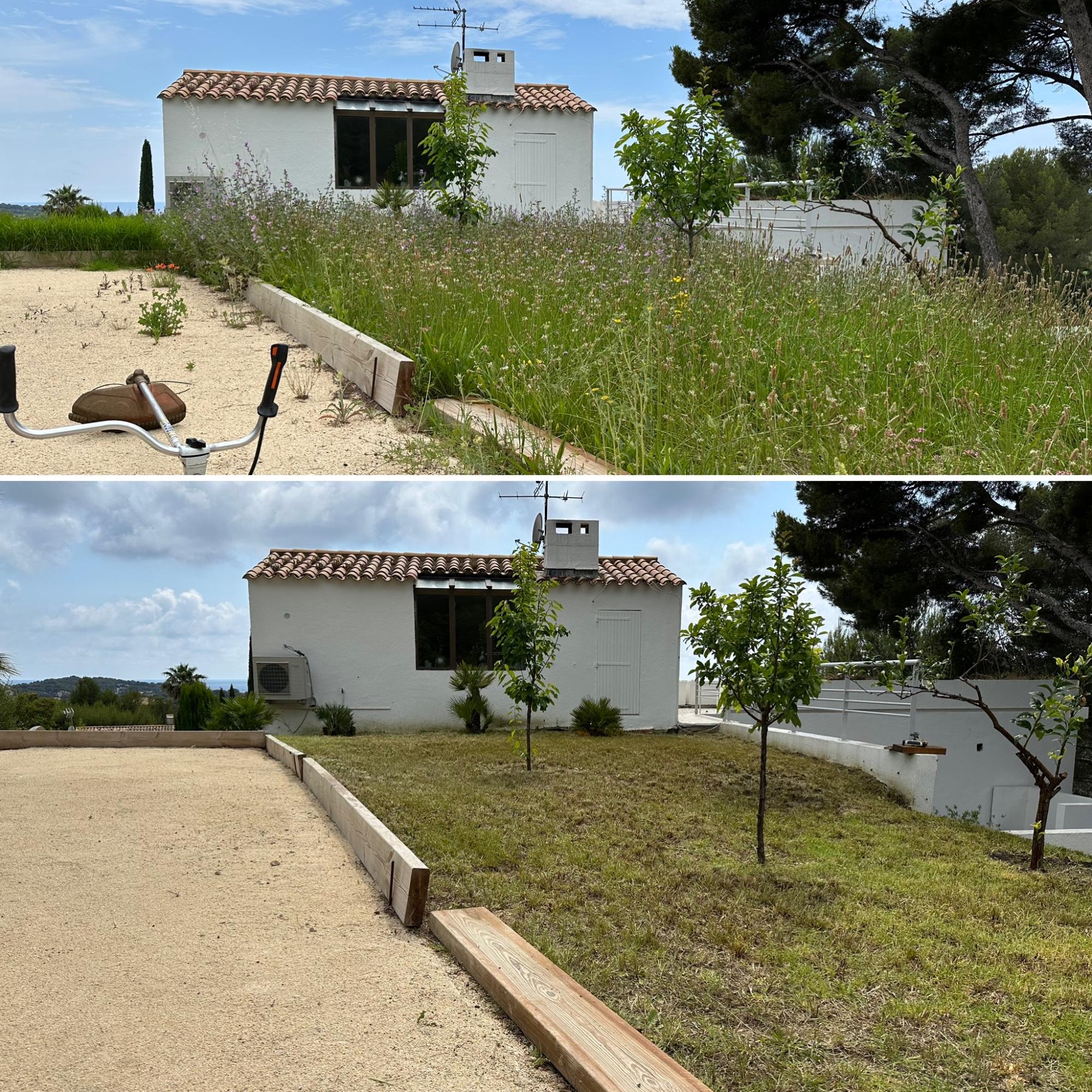 Entretien de jardin Bandol prestations remise en état