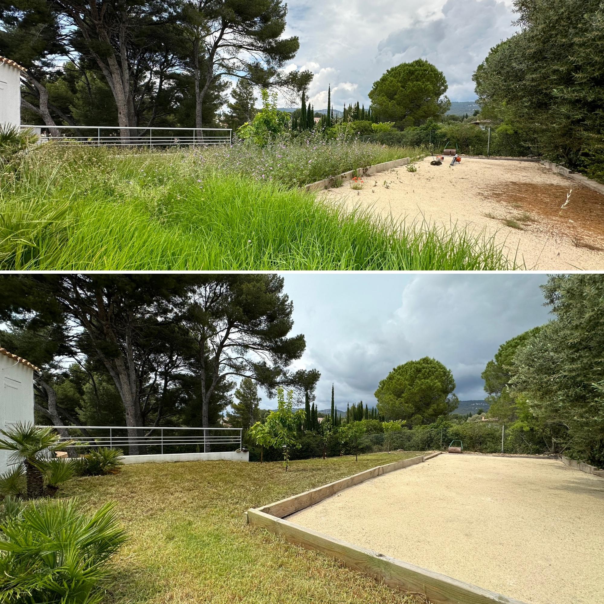 Entreprise de jardinage Bandol remise en état